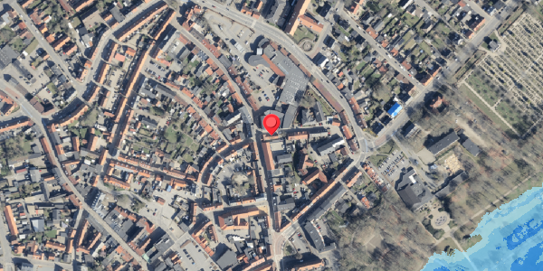 Oversvømmelsesrisiko fra vandløb på Lundgade 2C, 6800 Varde
