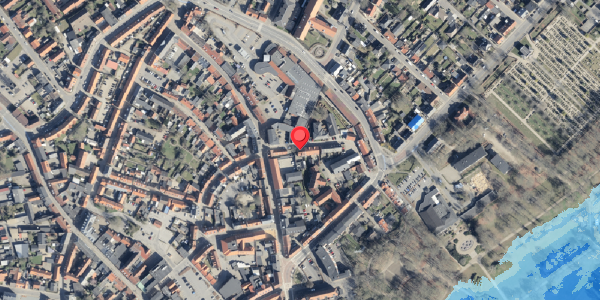 Oversvømmelsesrisiko fra vandløb på Lundgade 4, 6800 Varde