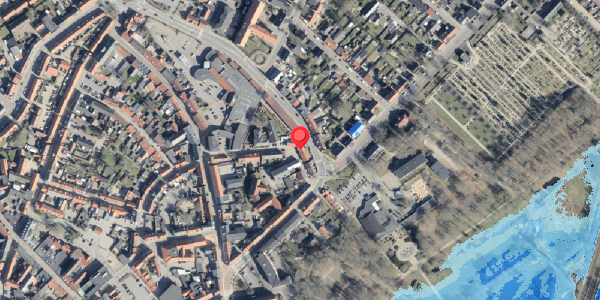 Oversvømmelsesrisiko fra vandløb på Lundgade 9A, 6800 Varde