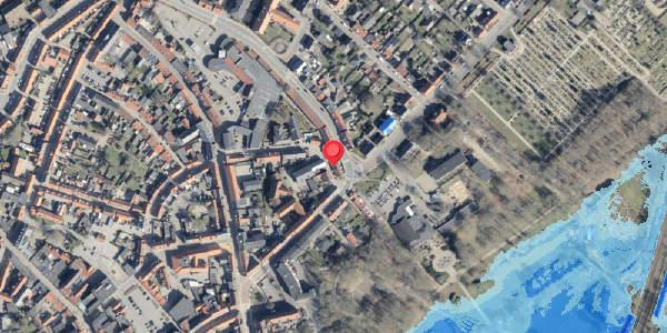 Oversvømmelsesrisiko fra vandløb på Lundgade 11A, . , 6800 Varde
