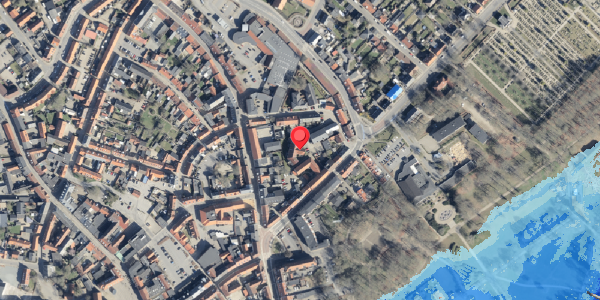 Oversvømmelsesrisiko fra vandløb på Lundgade 14C, 6800 Varde