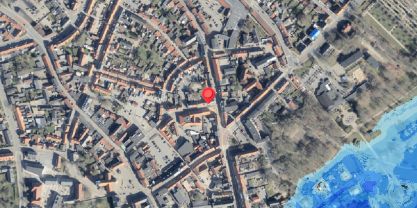 Oversvømmelsesrisiko fra vandløb på Nygade 13A, . , 6800 Varde