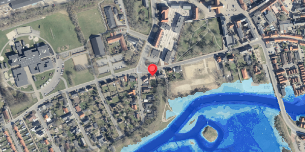Oversvømmelsesrisiko fra vandløb på Slotsgade 27, . , 6800 Varde