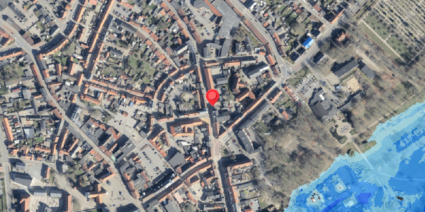 Oversvømmelsesrisiko fra vandløb på Storegade 38A, . , 6800 Varde