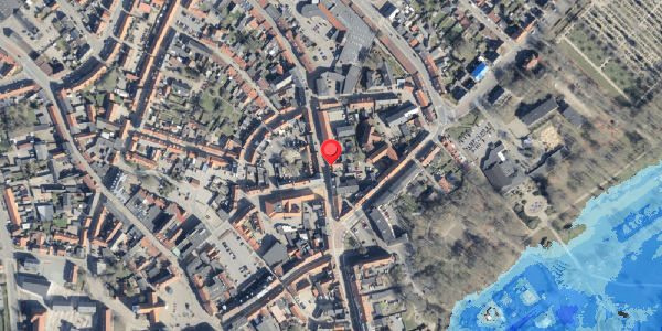Oversvømmelsesrisiko fra vandløb på Storegade 38B, . , 6800 Varde
