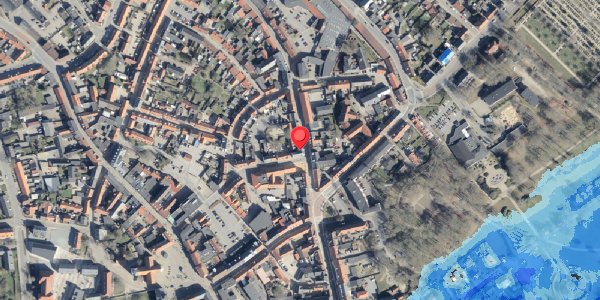 Oversvømmelsesrisiko fra vandløb på Storegade 43, . , 6800 Varde