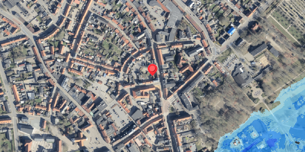 Oversvømmelsesrisiko fra vandløb på Storegade 45A, . , 6800 Varde
