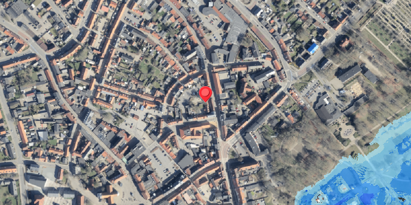 Oversvømmelsesrisiko fra vandløb på Storegade 45C, 6800 Varde