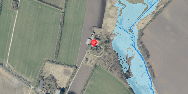 Oversvømmelsesrisiko fra vandløb på Thorstrupvej 136, . , 6800 Varde