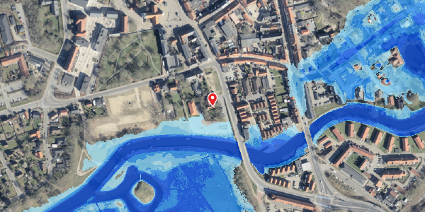 Oversvømmelsesrisiko fra vandløb på Torvegade 12, . , 6800 Varde