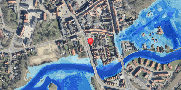 Oversvømmelsesrisiko fra vandløb på Torvegade 13, 6800 Varde