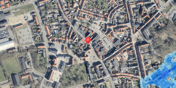 Oversvømmelsesrisiko fra vandløb på Vestergade 3, 6800 Varde