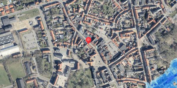 Oversvømmelsesrisiko fra vandløb på Vestergade 7, 6800 Varde