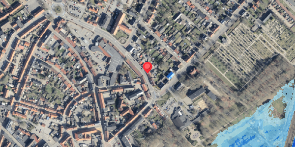 Oversvømmelsesrisiko fra vandløb på Østervold 10, . , 6800 Varde