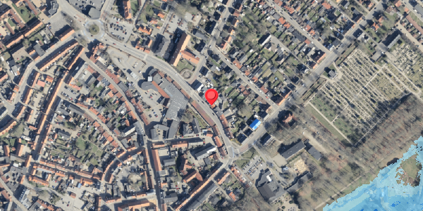 Oversvømmelsesrisiko fra vandløb på Østervold 16, . , 6800 Varde