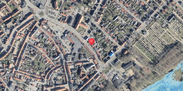 Oversvømmelsesrisiko fra vandløb på Østervold 18, . , 6800 Varde