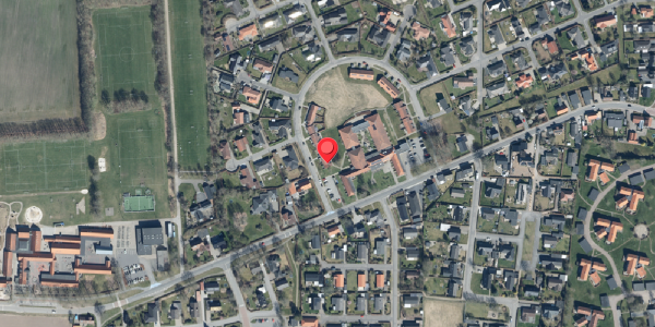 Oversvømmelsesrisiko fra vandløb på Baslund 2, 6600 Vejen
