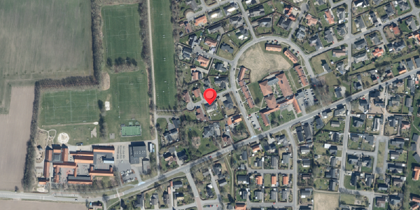 Oversvømmelsesrisiko fra vandløb på Baslund 7, . , 6600 Vejen