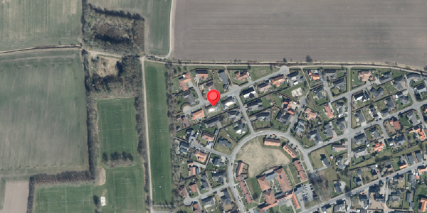 Oversvømmelsesrisiko fra vandløb på Baslund 45, . , 6600 Vejen