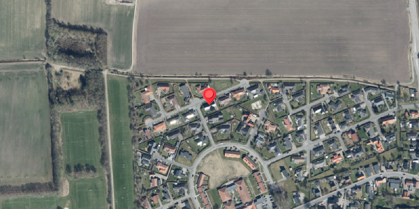 Oversvømmelsesrisiko fra vandløb på Baslund 71, . , 6600 Vejen