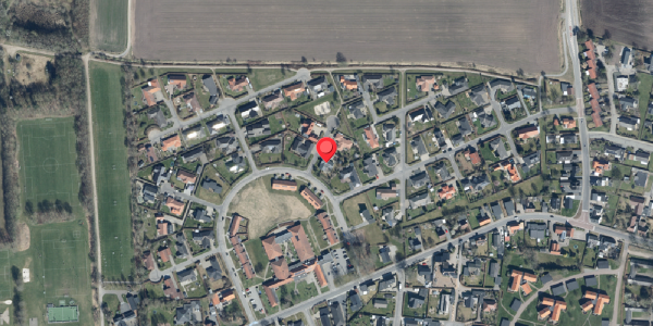 Oversvømmelsesrisiko fra vandløb på Baslund 83, . , 6600 Vejen