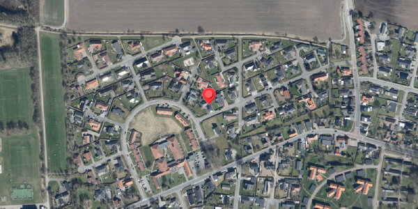 Oversvømmelsesrisiko fra vandløb på Baslund 85, . , 6600 Vejen