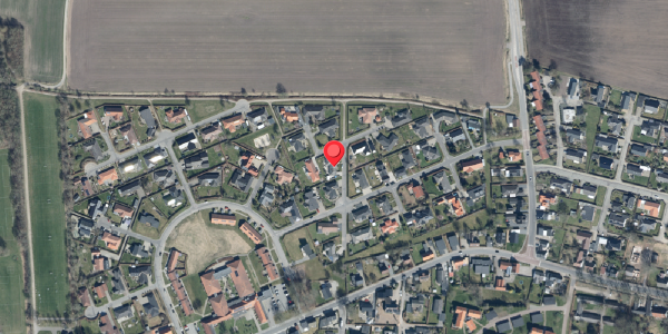 Oversvømmelsesrisiko fra vandløb på Baslund 91, . , 6600 Vejen