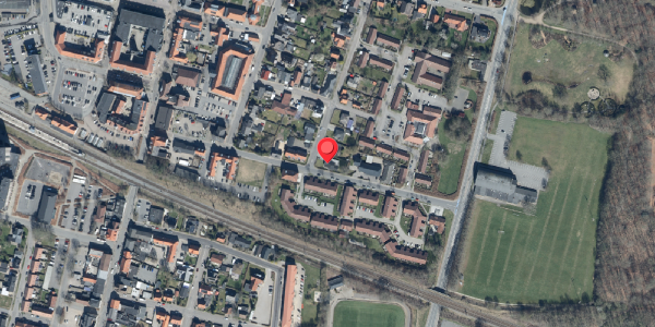 Oversvømmelsesrisiko fra vandløb på Danmarksgade 2, . , 6600 Vejen