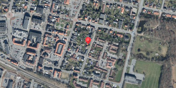 Oversvømmelsesrisiko fra vandløb på Danmarksgade 13, 6600 Vejen
