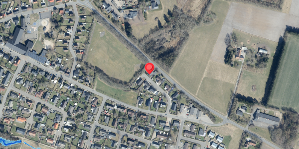 Oversvømmelsesrisiko fra vandløb på Irisvej 10, . , 6823 Ansager