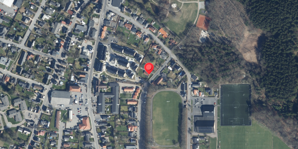 Oversvømmelsesrisiko fra vandløb på Bredesvej 21, 8740 Brædstrup