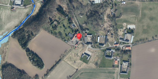 Oversvømmelsesrisiko fra vandløb på Fruetoften 14, 7000 Fredericia
