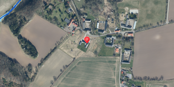 Oversvømmelsesrisiko fra vandløb på Fruetoften 16, 7000 Fredericia