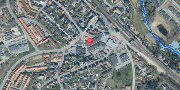 Oversvømmelsesrisiko fra vandløb på Ny Boder 9A, . , 7080 Børkop