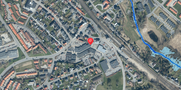 Oversvømmelsesrisiko fra vandløb på Ny Boder 19, . , 7080 Børkop