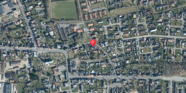 Oversvømmelsesrisiko fra vandløb på Mejerivej 8, 7182 Bredsten