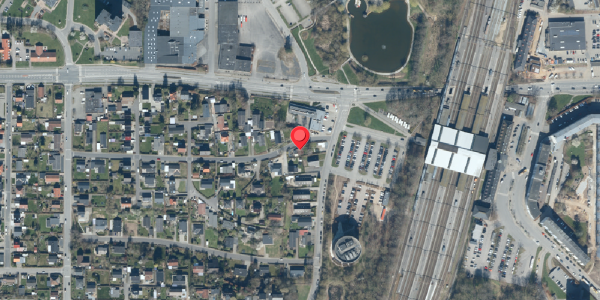 Oversvømmelsesrisiko fra vandløb på Aarestrupsvej 3, 7000 Fredericia
