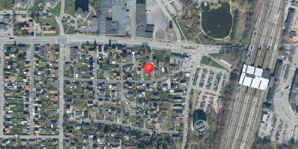 Oversvømmelsesrisiko fra vandløb på Aarestrupsvej 10, . , 7000 Fredericia