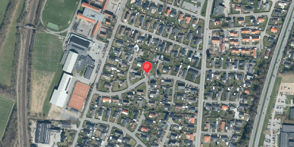 Oversvømmelsesrisiko fra vandløb på Blåkjærsvej 19, 7000 Fredericia