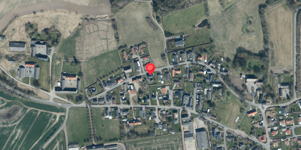 Oversvømmelsesrisiko fra vandløb på Herslev Bygade 21, 7000 Fredericia