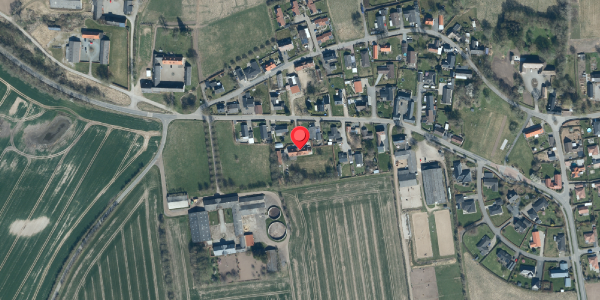 Oversvømmelsesrisiko fra vandløb på Herslev Kirkevej 55, 7000 Fredericia