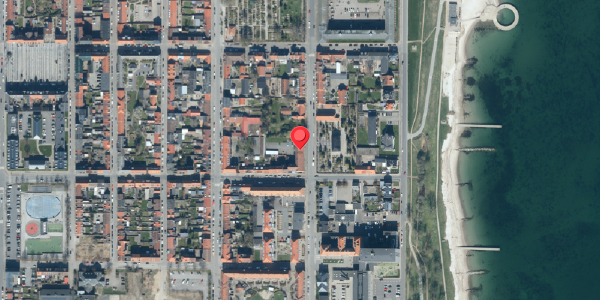 Oversvømmelsesrisiko fra vandløb på Sjællandsgade 77C, 1. th, 7000 Fredericia