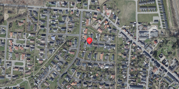 Oversvømmelsesrisiko fra vandløb på Tornbjerg 21, 8732 Hovedgård