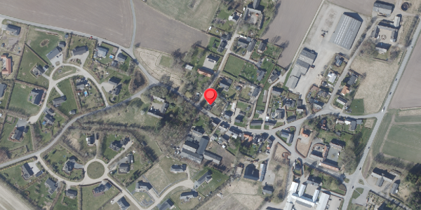 Oversvømmelsesrisiko fra vandløb på Ydinggade 13, 8752 Østbirk