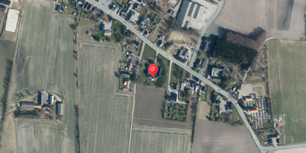 Oversvømmelsesrisiko fra vandløb på Bygade 84, 7173 Vonge