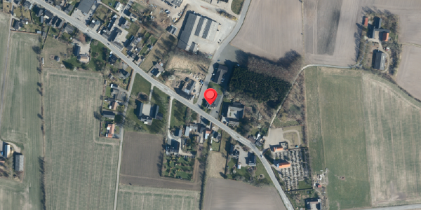 Oversvømmelsesrisiko fra vandløb på Bygade 101, 7173 Vonge