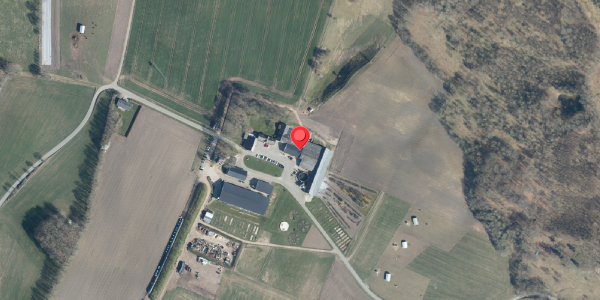 Oversvømmelsesrisiko fra vandløb på Hammervej 28, 7173 Vonge
