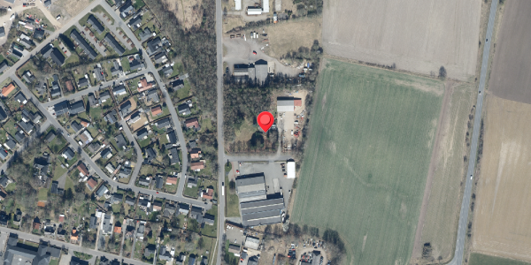 Oversvømmelsesrisiko fra vandløb på Nymarksvej 1, 7323 Give