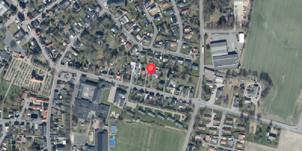 Oversvømmelsesrisiko fra vandløb på Skolegade 21, 7323 Give