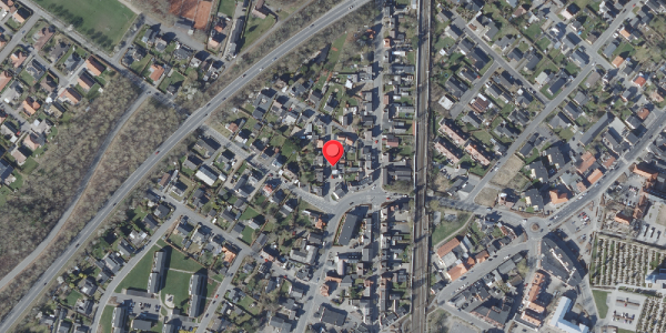 Oversvømmelsesrisiko fra vandløb på Bjerregade 2, 8722 Hedensted